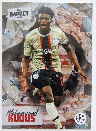 2023-24 Topps Impact Mohamed Kudus Ajax /NU10