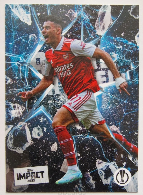 2023-24 Topps Impact Gabriel Martinelli Arsenal /NU10
