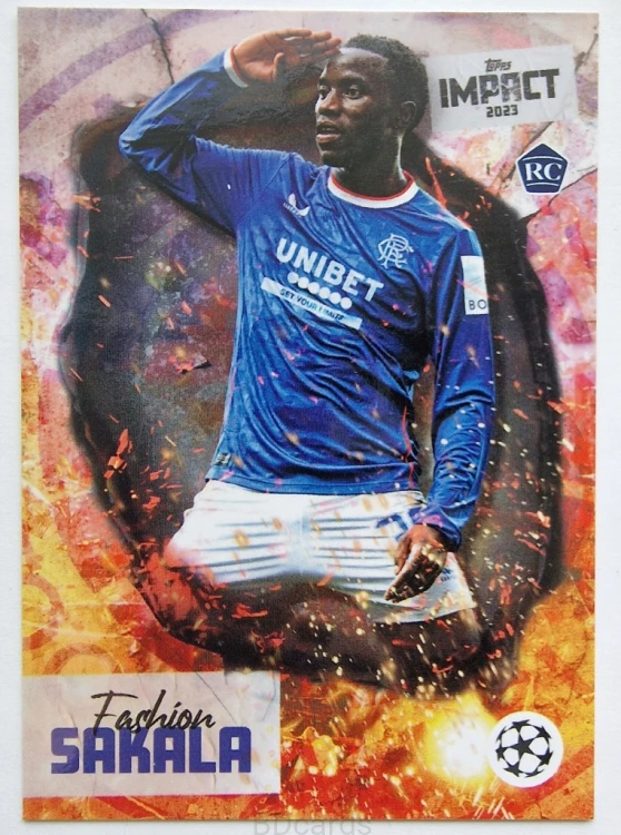 2023-24 Topps Impact Fashion Sakala Rangers FC /NU15