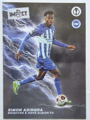 2023-24 Topps Impact Simon Adingra Brighton /FI18