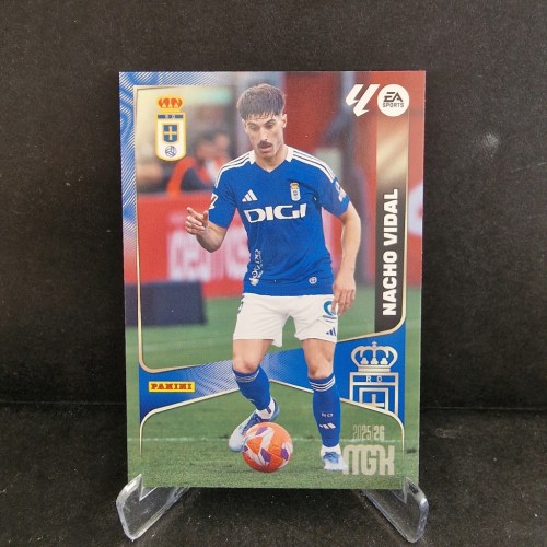 2025-26 PANINI Megacracks Nacho Vidal Real Oviedo /K