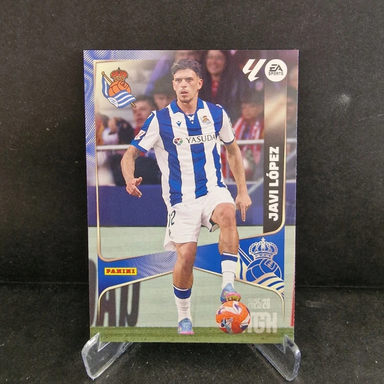 2025-26 PANINI Megacracks Javi Lopez Real Sociedad /K