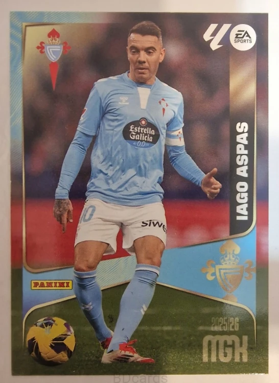 2025-26 Panini Megacracks Iago Aspas Celta Vigo /B