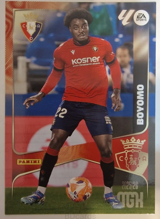 2025-26 Panini Megacracks Boyomo Osasuna /B