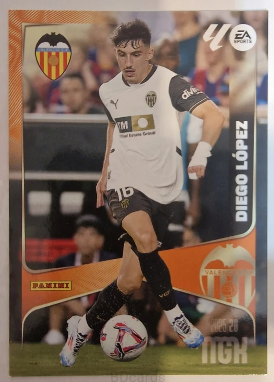 2025-26 Panini Megacracks Diego Lopez Valencia /B