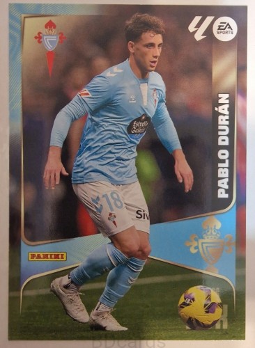 2025-26 Panini Megacracks Pablo Duran Celta Vigo /B