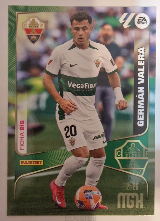 2025-26 Panini Megacracks German Valera Elche /B