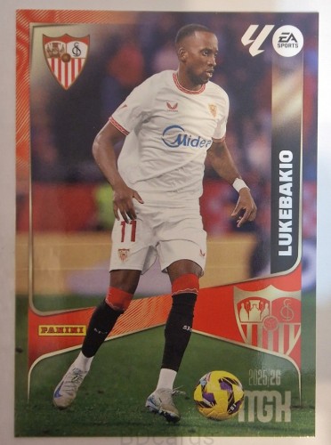 2025-26 Panini Megacracks Lukebakio Sevilla /B