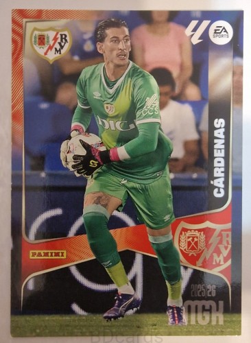 2025-26 Panini Megacracks Cardenas Rayo Vallecano /B
