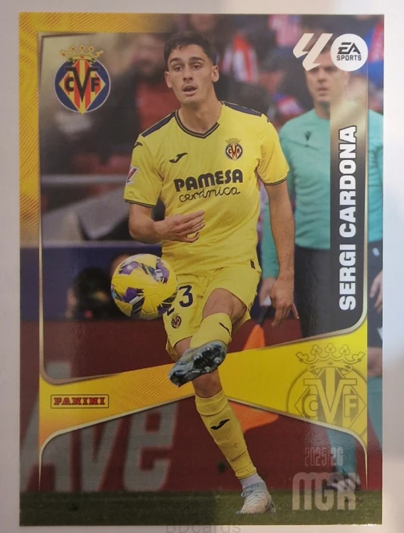 2025-26 Panini Megacracks Sergi Cardona Villareal /B
