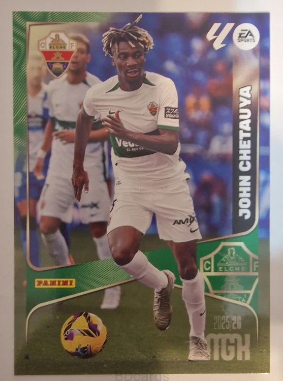 2025-26 Panini Megacracks John Chetauya Elche /B