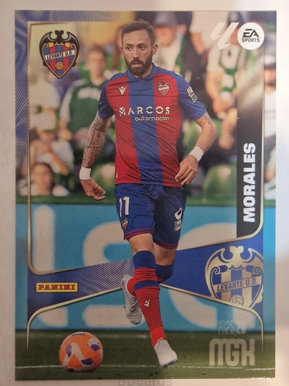2025-26 Panini Megacracks Morales Levante /B