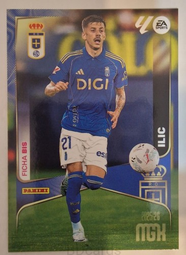 2025-26 Panini Megacracks Ilic Real Oviedo /B