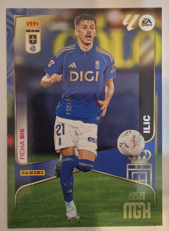 2025-26 Panini Megacracks Ilic Real Oviedo /B