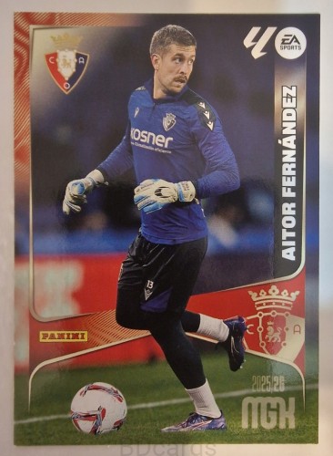 2025-26 Panini Megacracks Aitor Fernandez Osasuna /B