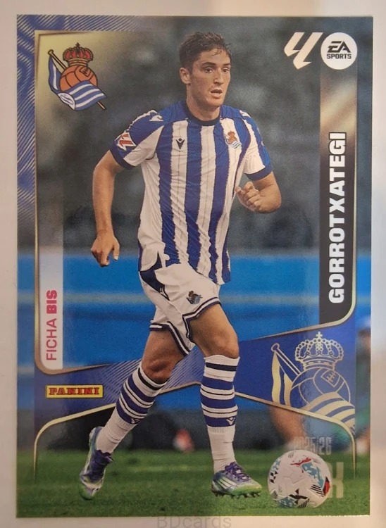 2025-26 Panini Megacracks Gorrotxategi Real Sociedad /B