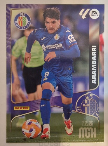 2025-26 Panini Megacracks Arambarri Getafe /B