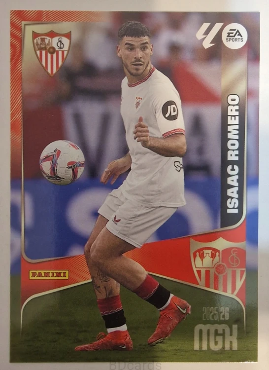 2025-26 Panini Megacracks Isaac Romero Sevilla /B