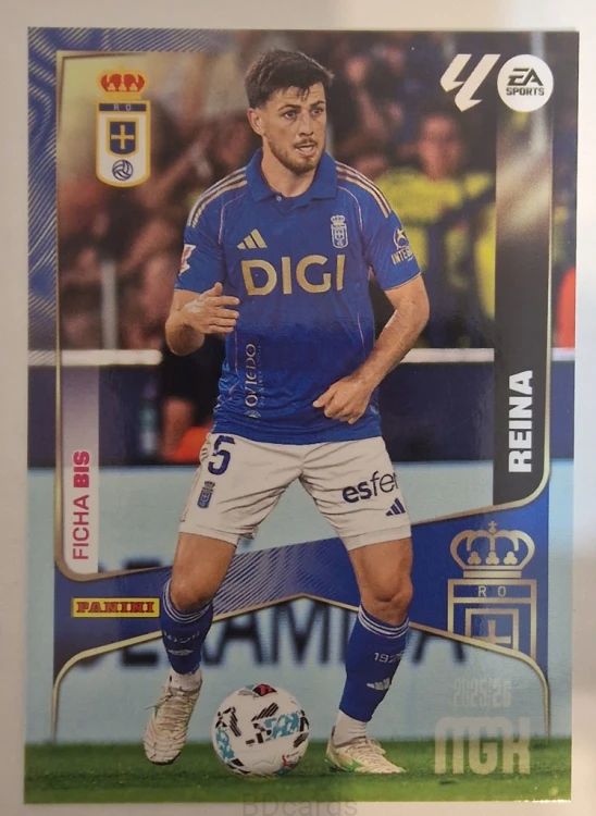 2025-26 Panini Megacracks Reina Real Oviedo /B