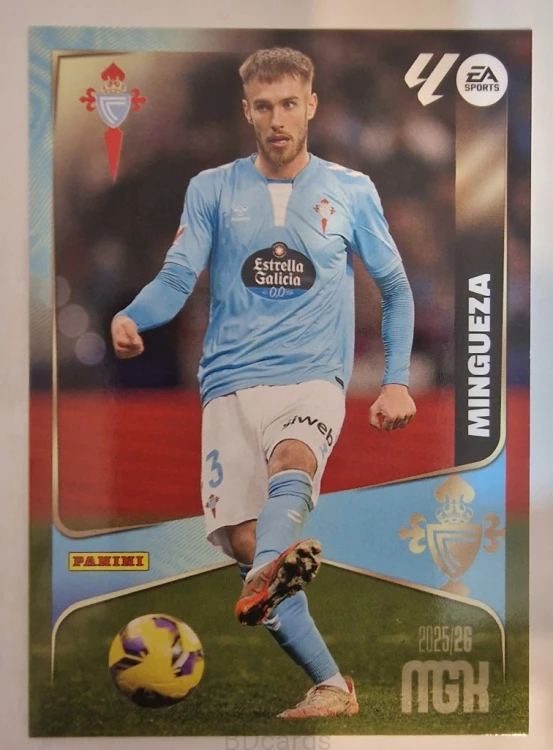 2025-26 Panini Megacracks Mingueza Celta Vigo /B