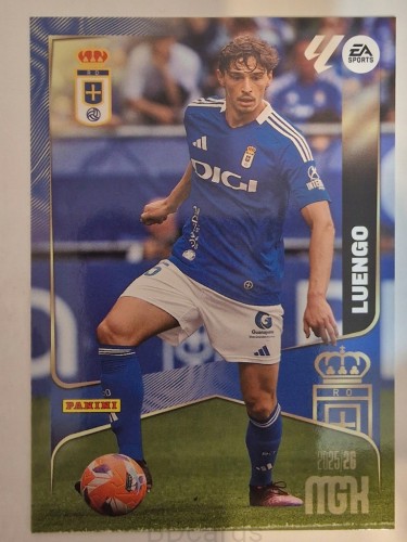 2025-26 Panini Megacracks Luengo Real Oviedo /B