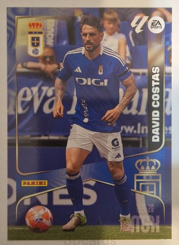 2025-26 Panini Megacracks David Costas Real Oviedo /B