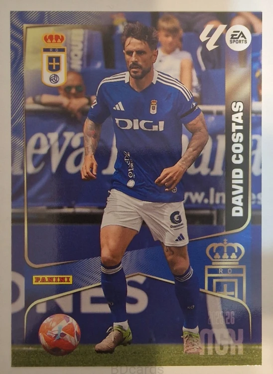 2025-26 Panini Megacracks David Costas Real Oviedo /B