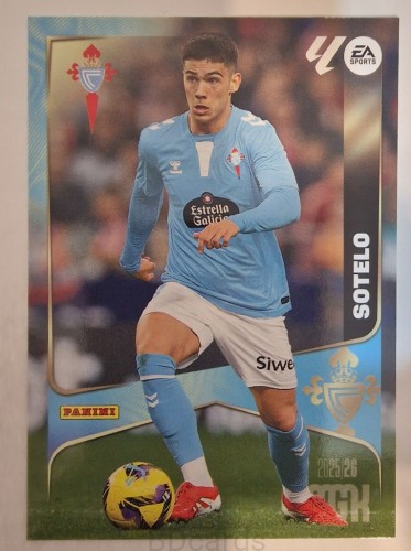 2025-26 Panini Megacracks Sotelo Celta Vigo /B