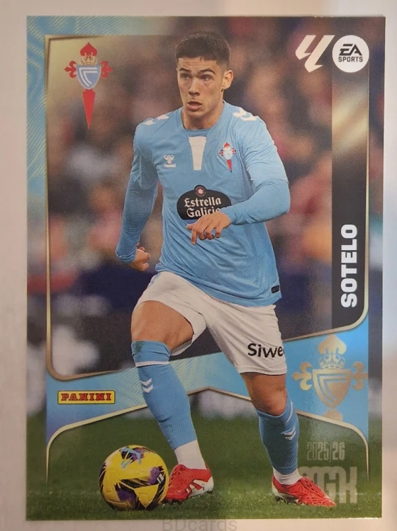 2025-26 Panini Megacracks Sotelo Celta Vigo /B