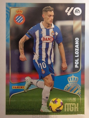 2025-26 Panini Megacracks Pol Lozano Espanyol /B
