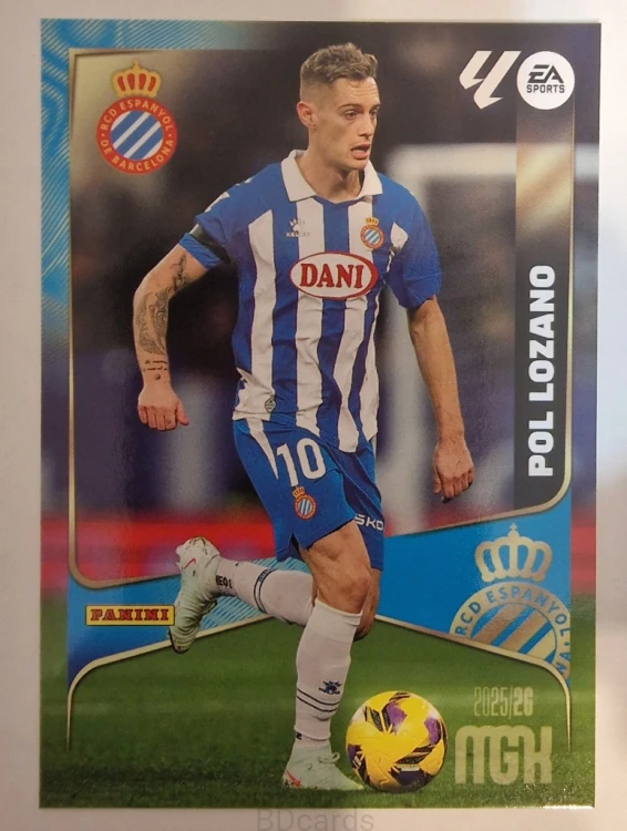 2025-26 Panini Megacracks Pol Lozano Espanyol /B