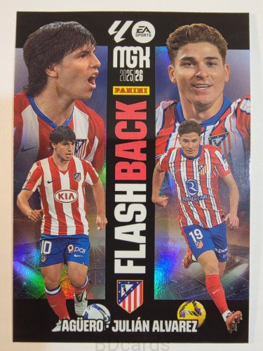 2025-26 Panini Megacracks Aguero Alvarez Atletico Madryt Flash Back /A83