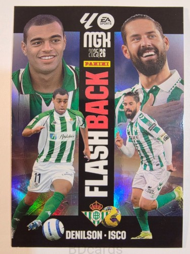 2025-26 Panini Megacracks Denilson Isco Real Betis Flash Back /A83