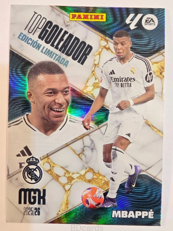 2025-26 Panini Megacracks Kylian Mbappe Real Madryt Top Goleador /A84