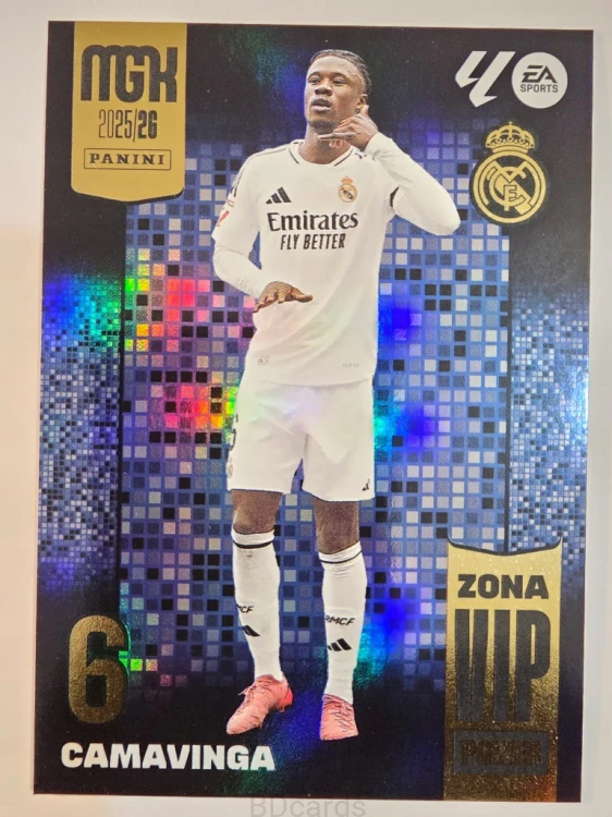 2025-26 Panini Megacracks Camavinga Real Madryt Zona Vip /A84