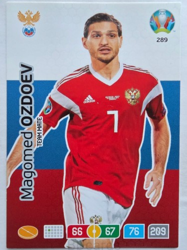 2020 Panini Euro Magomed Ozdoev Rosja Nr 289 /O