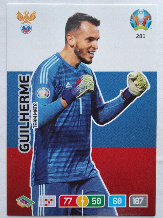 2020 Panini Euro Guilherme Rosja Nr 281 /O