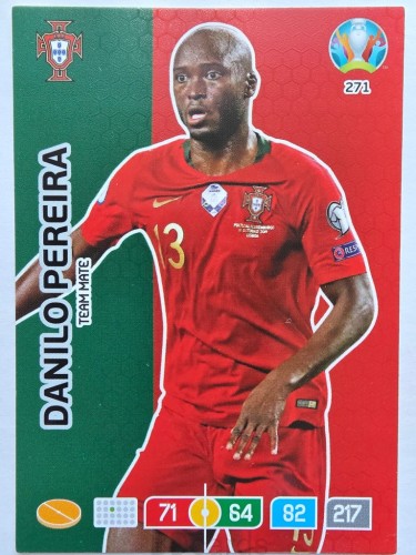 2020 Panini Euro Danilo Pereira Portugalia Nr 271 /O