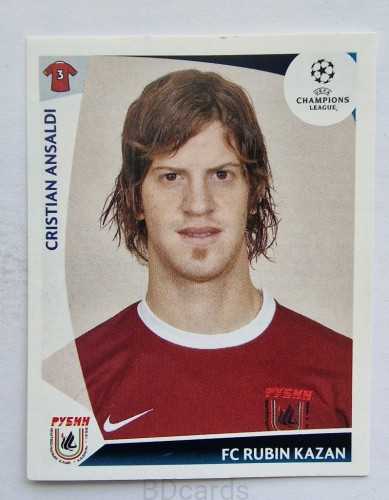 2009-10 Panini Champions League Christian Ansaldi FC Rubin Kazan /CL