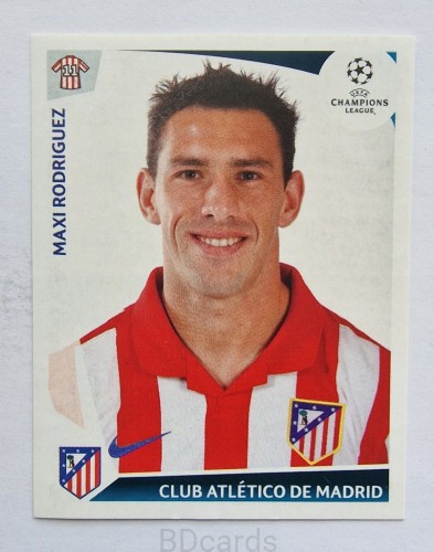 2009-10 Panini Champions League Maxi Rodriguez Atletico Madryt /CL