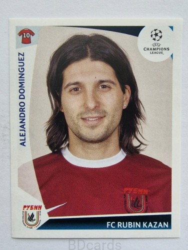 2009-10 Panini Champions League Alejandro Dominguez FC Rubin Kazan /CL