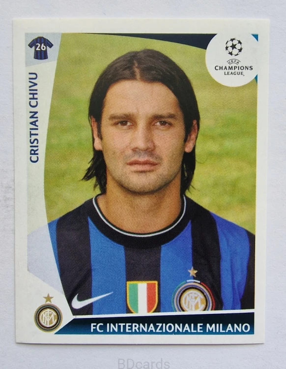 2009-10 Panini Champions League Christian Chivu Inter /CL