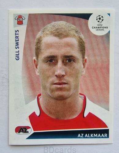 2009-10 Panini Champions League Gill Swerts Az Alkmar /CL