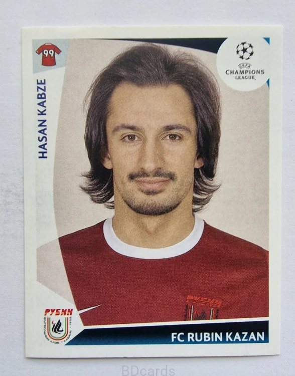 2009-10 Panini Champions League Hasan Kabze Rubin Kazan /CL