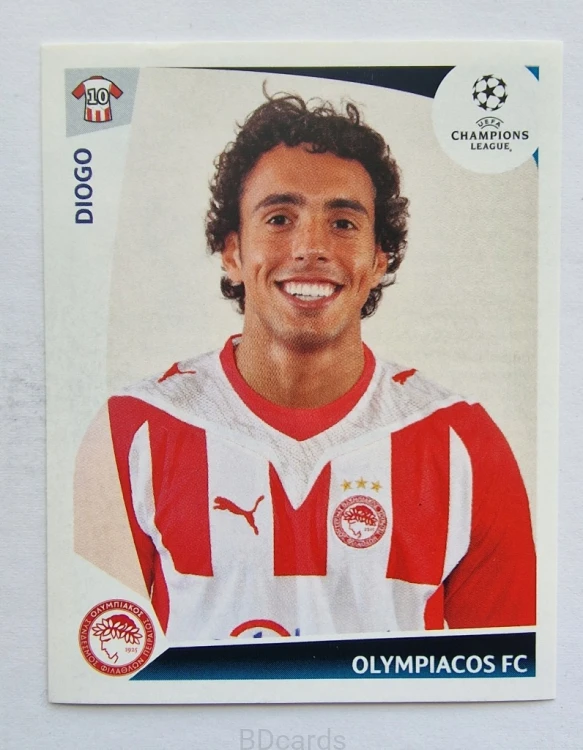 2009-10 Panini Champions League Diogo Olympiacos /CL