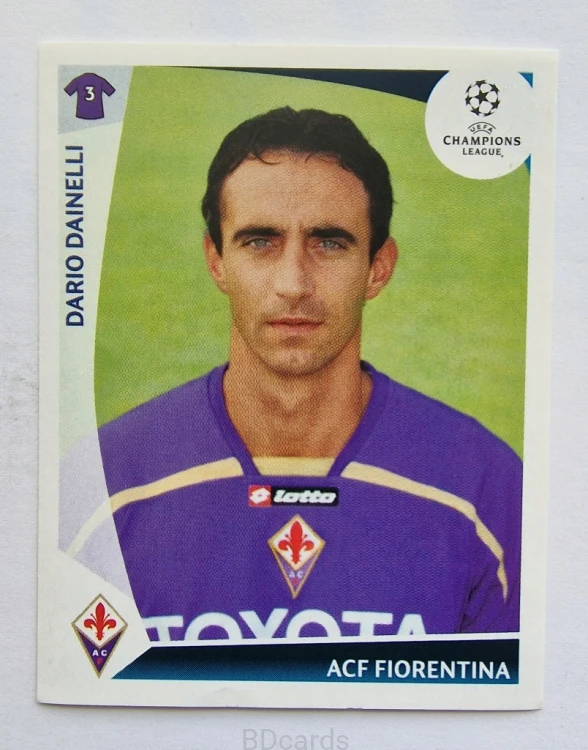2009-10 Panini Champions League Dario Dianelli Fiorentina /CL