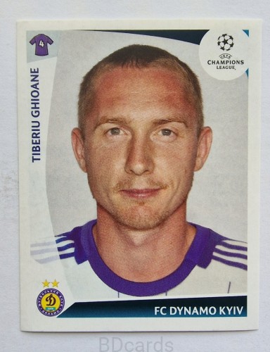 2009-10 Panini Champions League Tiberiu Ghioane Fc Dynamo Kyiv /CL