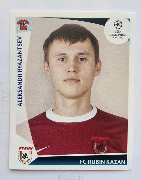2009-10 Panini Champions League Aleksandr Ryazantsev Rubin Kazan /CL