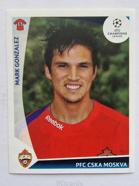 2009-10 Panini Champions League Mark Gonzalez CSKA Moskva /CL