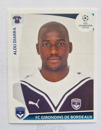 2009-10 Panini Champions Alou Diarra Girondins Bordeaux /CL